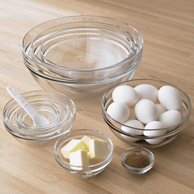 Glass Nesting Bowl Set